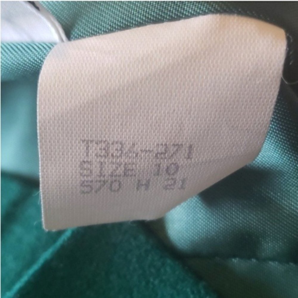 Vintage Pendleton | 4 Button Green Jacket Size 10 - Picture 5 of 5